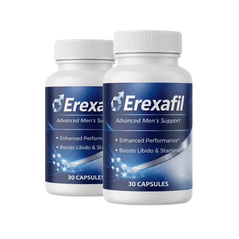 Erexafil Men's Wellness Supplement Bottle (2 Bottle / 60 Day Pack)